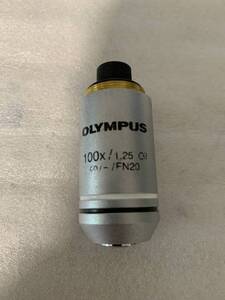 O001-OIL-1 OLYMPUS製対物レンズ 100x/1,25 Oil ∞/- /FN20