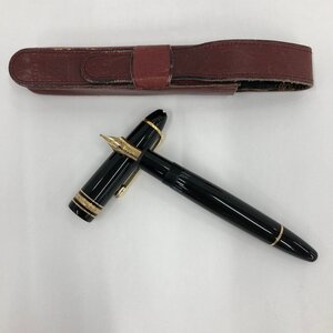 MONTBLANC モンブラン マイスターシュテック 万年筆 ペン先14K ケース付き【CKAS3036】