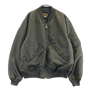 【1円】RRL ダブルアールエル ロンハーマン別注 ジャケット MA-1 カーキ系 XL [240101323614]