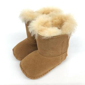 良好◆UGG アグ ムートンブーツ 11◆ ブラウン キッズ 子供靴 シューズ shoes キッズ