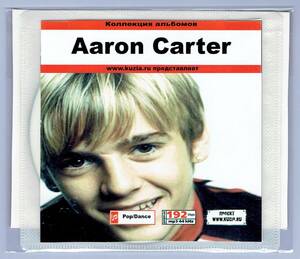 【現品限り・レアー品】AARON CARTER 大アルバム集 【MP3-CD】 1枚CD◇