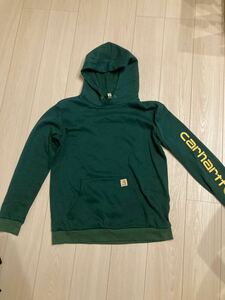 Carhartt カーハート　パーカー スウェット　緑 フーディ