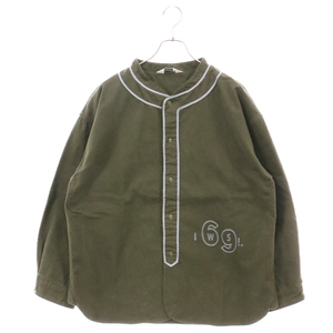 TENDERLOIN テンダーロイン 20AW BASEBALL SHT OLIVE 長袖ベースボールシャツ オリーブ