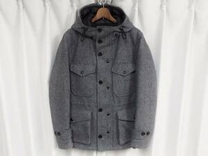 ★富裕層向け販売店限定モデル★MONCLER モンクレール ダウンコート ダウンジャケット WILLIE 国内正規 ヘリンボン ツイード 未使用新品