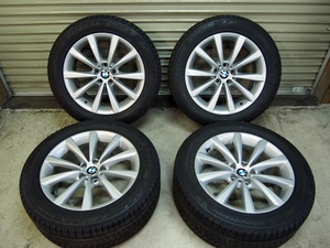 美品 BMW 純正 245/50R18 ブリヂストン BLIZZAK VRX3 8J+30 112 2021年製 ベンツ アウディにも タイヤ付き 4本セット 手渡し可能