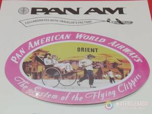□■□44007-HS□■□[STICKER＊PANAM] FlyingClippers PAN AMIRICAN＠ORIENT