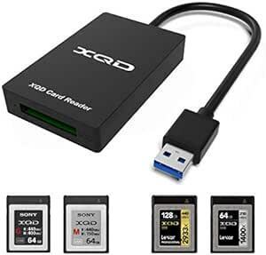 Cateck XQD カードリーダー XQDアダプター ソニー (SONY)M/Gメモリーカード Lexar USBマークカードに