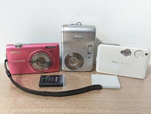 人気☆Nikon COOLPIX S1・L3・S5100☆ニコン コンパクトデジタルカメラ