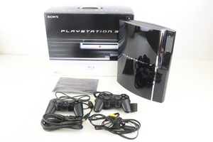 【通電OK】SONY PlayStation3 PS3 60GB ソニー プレイステーション3 箱付き ゲーム ゲーム機 本体 テレビゲーム プレステ _EIR_B1107-I00E