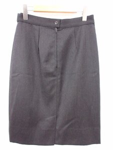 超美品【マックスマーラ Max Mara】ウール100％ タイトスカート (レディース) size40 チャコールグレー系 イタリア製 □17LF3733□