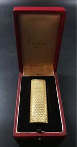 喫煙具　Cartier カルティエ　ライター　ゴールド　　　25-42