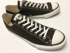 ほぼ新品 限定 日本製 CONVERSE ALL STAR J OX コンバース オールスター ブラウン MADE IN JAPAN us 10.5 JP 29 正規品