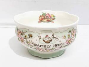 (志木)未使用★ROYAL DOULTON(ロイヤルドルトン) BRAMBLY HEDGE ブランブリーヘッジ TEA SERVICE シュガーボウル 花柄 ティーサービス