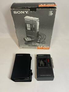 SONY ソニー マイクロカセットコーダー M-88　　　　　im5090