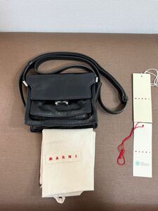 MARNI TRUNK SOFT MINI BAG ブラック