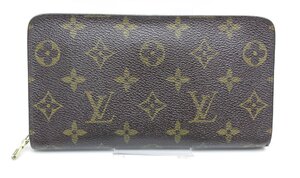 中古 安心価格 LOUIS VUITTON ルイ ヴィトン モノグラム ファスナー 長財布 ポルトモネ ジップ M61727