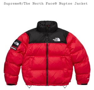 Supreme x The North Face Nuptse Jacket Red Mサイズ シュプリーム ヌプシ ジャケット 赤色 新品 未使用