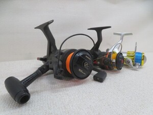 3台セット★SHIMANO/RYOBI FIGHTIN ES4000/CARBOJOY 2000RD/GUANGWEI GS-30 スピニングリール シマノ リョービ 釣り具 動作品 13469★！！