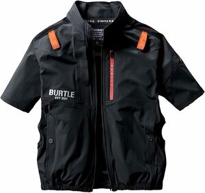 【送料一律300円】 XXL(3L)　ブラック　半袖　 バートル 空調服　AC2006　2024年モデル【 服のみ】サイドファンモデル　ストレッチ仕様