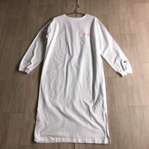 100円スタート○ Champion チャンピオン　リブ付き　ワンピース