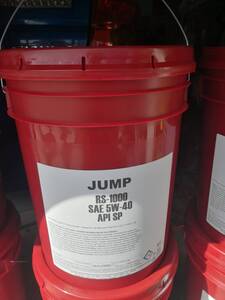 即日発送　弊社在庫あり エステル JUMPOIL RS1000 5W-40　SP 19L 100％化学 US正規 ジャンプオイル 高回転伸 高耐 内部洗浄P510