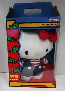 ■【外箱上面組立済み】 Happyくじ HELLO KITTY 50th ハッピーアニバーサリー 特賞 BIG! ハローキティ ぬいぐるみ レトロキティ-2-