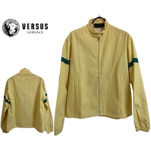 VERSUS Gianni Versace VINTAGE ヴェルサス ジャンニヴェルサーチ 1995s 本人期 MADE IN ITALY 総柄腕ライン スイングトップ 50 アーカイブ