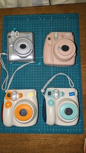 チェキ FUJIFILM instax mini50・instax mini7（2台）・instax mini8+4台セット出品 中古ジャンク品 インスタントカメラ 富士フィルム