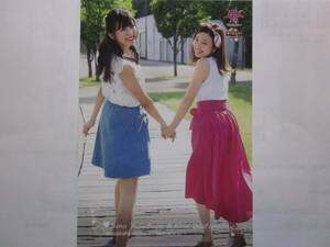 2017 BBM 北海道日本ハム FIGHTERS GIRL 限定特典生写真 安富優菜&渡邊姫琳 私服