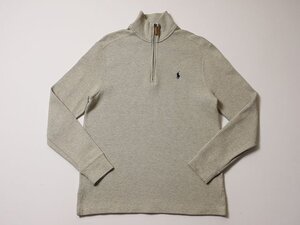 Polo Ralph Lauren　ラルフローレン　ハーフジップ　コットンニット　トップス　正規品　Sサイズ　スウェット　トレーナー　セーター