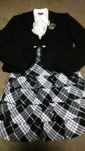 卒業式XOXO スカート　ハイウエストスーツサイズ150
