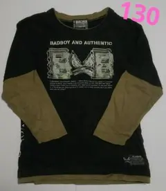 BAD BOY　長袖Tシャツ　130