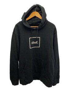 HUF◆パーカー/XXL/コットン/BLK