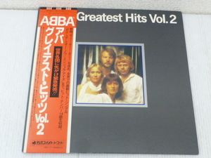 【XXX-U】◆音楽 洋楽 LP ABBA/アバ アバ・グレイテスト・ヒッツVol.2 DSP-5113 保管品◆