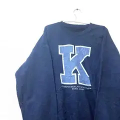 K COMMONWEALTH KENTUCKY ネイビー　スウェット　トレーナー