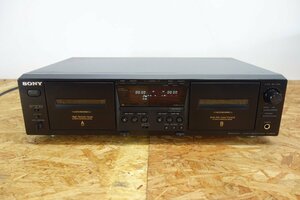 ◎SONY TC-WE475 ツインリバースカセットデッキ 再生確認済み ◎（V117）