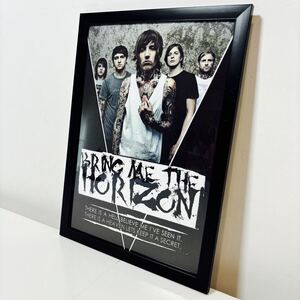 【黒額付きポスター】bring me the horizon①(新品)