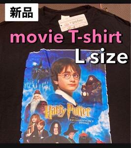 送料無料【Lサイズ】正規ライセンス品 新品 SHEIN× Harry Potter ハリーポッター コラボ ムービー Tシャツ/映画 ユニバ USJ 来園時にも★