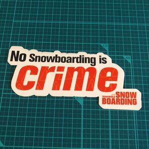 ステッカー TRANSWORLD SNOWBOARDING（トランスワールド スノーボーディング）