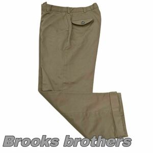 【最終値下げ】246 Brooks Brothers ブルックスブラザーズ チノパン ブラウン W33 L ワイドパンツ 古着 vintage ヴィンテージ