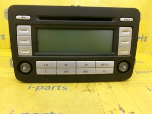 ジャンク？ゴルフV純正CDデッキ　AM/FM　動作未確認　フォルクスワーゲン　VW　ゴルフ5　岩槻