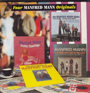 ■中古品■Manfred Mann マンフレッド・マン/Four Manfred Mann Originals(USED 4CDs Box)