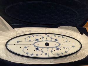 ロイヤルコペンハーゲン 大皿 ブルーフルーテッド 洋食器 陶器 プレート