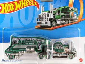 US版 ホットウィール スティーミング グリーミング トラックトラックス Hot Wheels Steamin