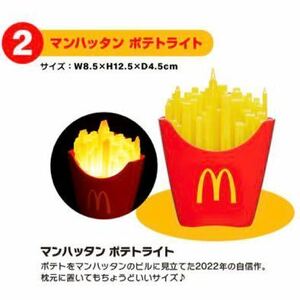 マクドナルド 2022 福袋 Manhattan Portage マンハッタンポーテージ マンハッタンポテトライト