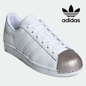 新品未使用 adidas スーパースター メタル【25cm】定価13200円 スニーカー SUPERSTAR シューズ 靴 アディダス SUPER STAR 白 4748