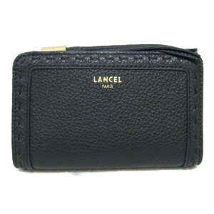 ランセル 二つ折り長財布 ブランドオフ LANCEL レザー 二つ折り長財布 レザー レディース