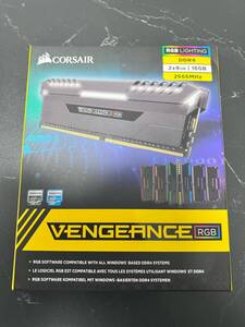 Corsair コルセア　DDR4 2666 8GB×4枚　VENGEANCE RGB　CMR16GX4M2A2666C16　デスクトップ用 メモリ