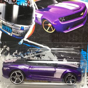 ☆ホットウィール☆ シボレー　カマロ　コンバーチブル　コンセプト　紫　Hot Wheels