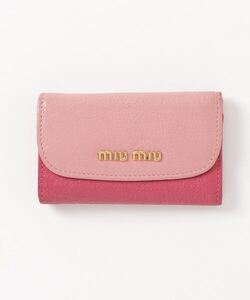 「miu miu」 キーケース - ピンク レディース